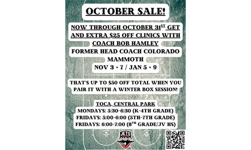 October SALE!!