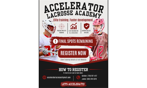 Summer Training with Accelerator Lacrosse Academy